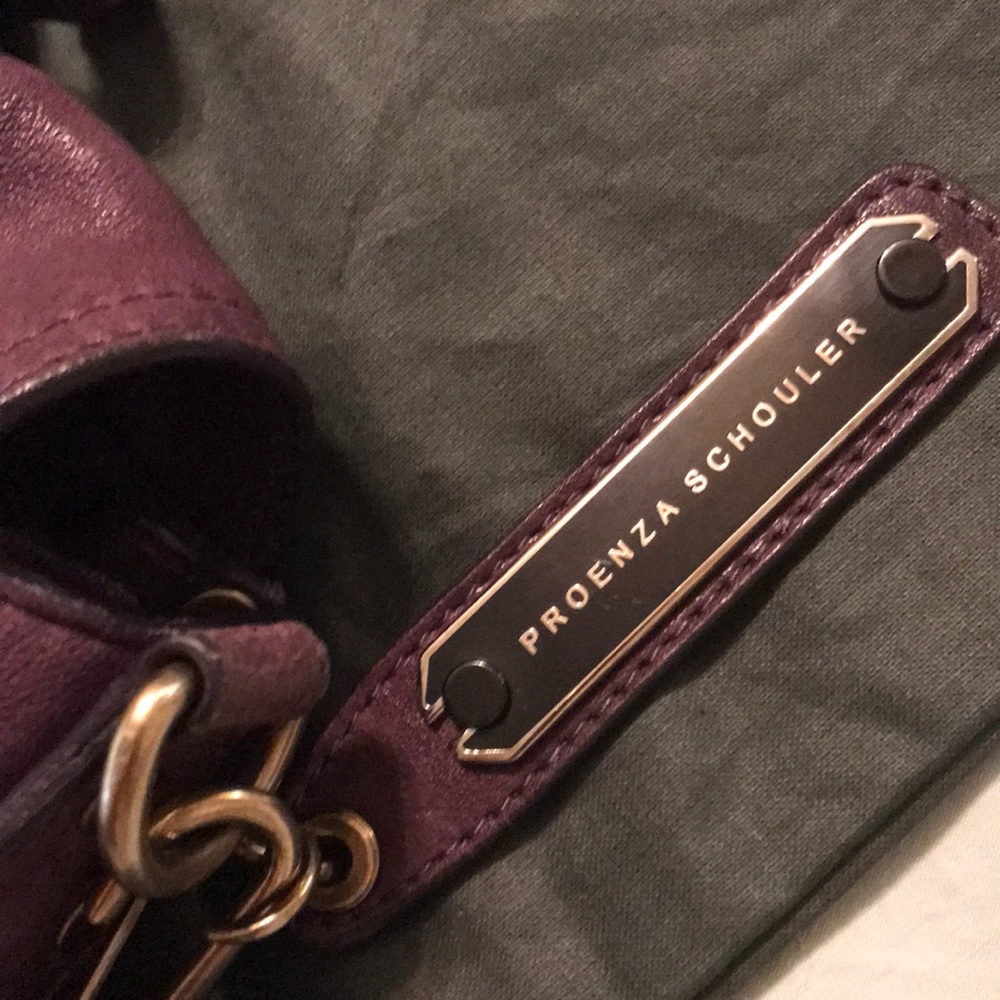 Purple Proenza Schouler PS1 Messenger Bag (Large) - Picture 2 of 8